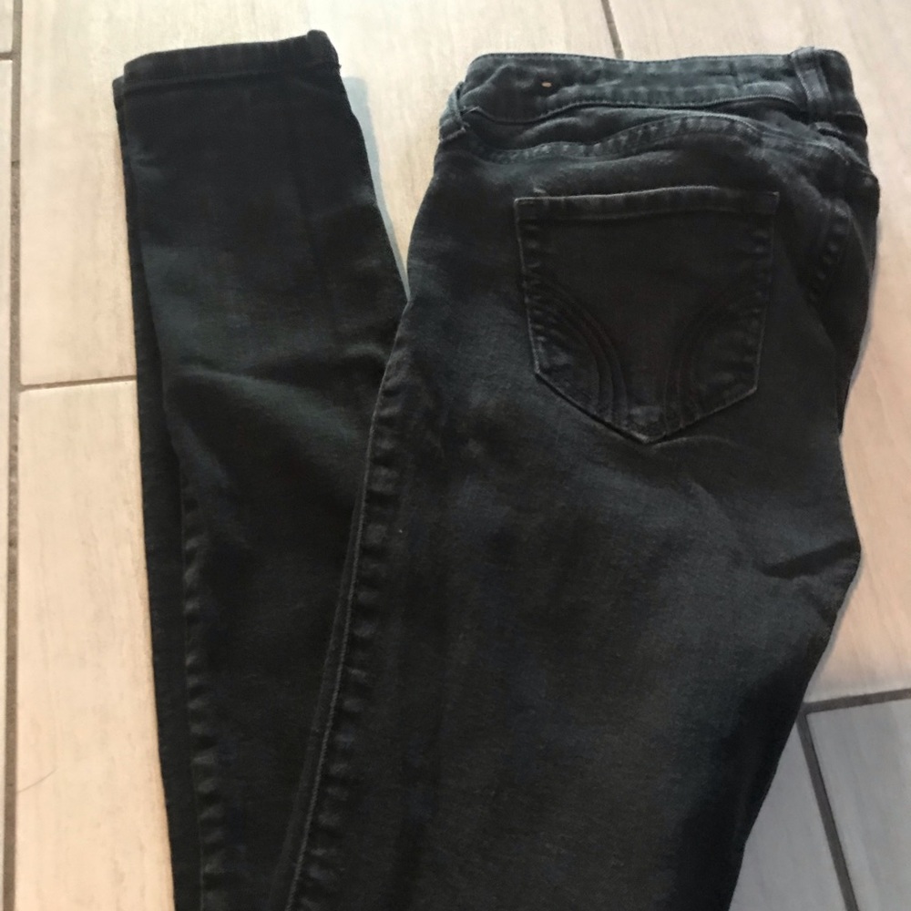 Hollister black jeans size 25